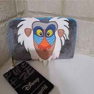 NWT Disney Loungefly The Lion King Rafiki Wallet